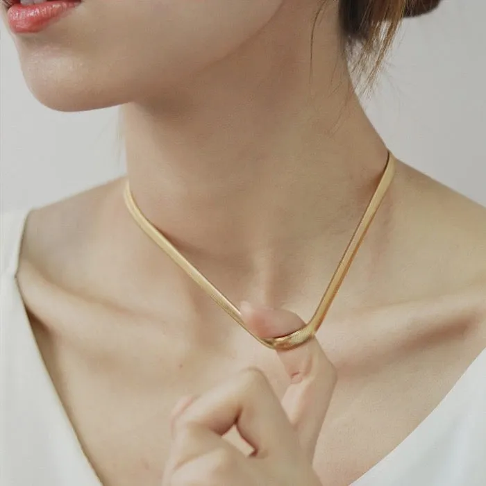 Timeless Soft Serpentine Bone Chain