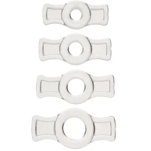 Titanmen Tools Cock Ring Set - Clear