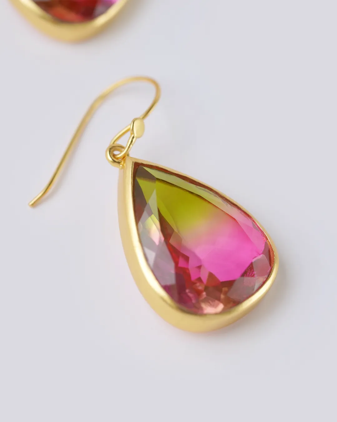 Watermelon Teardrop Earrings