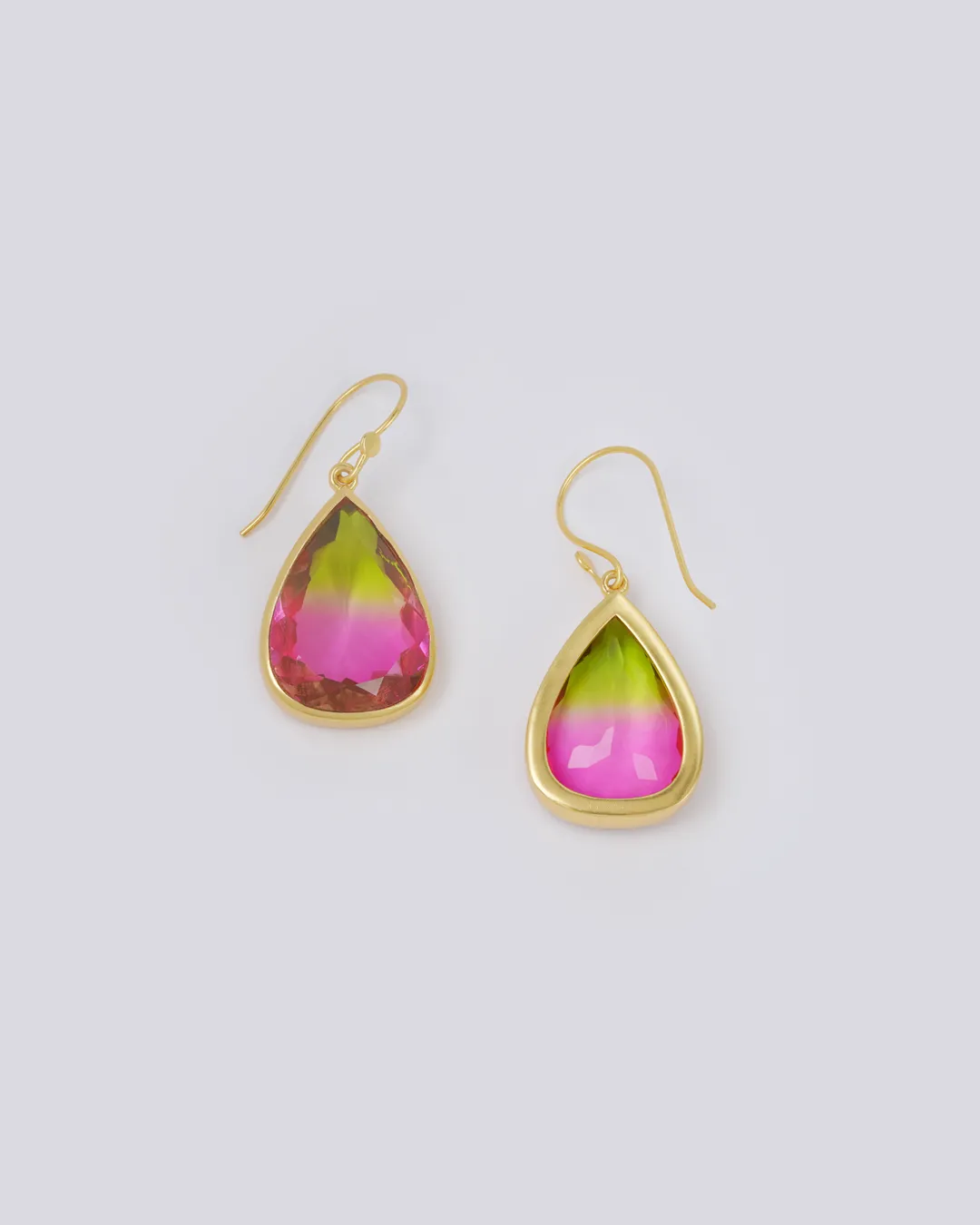 Watermelon Teardrop Earrings